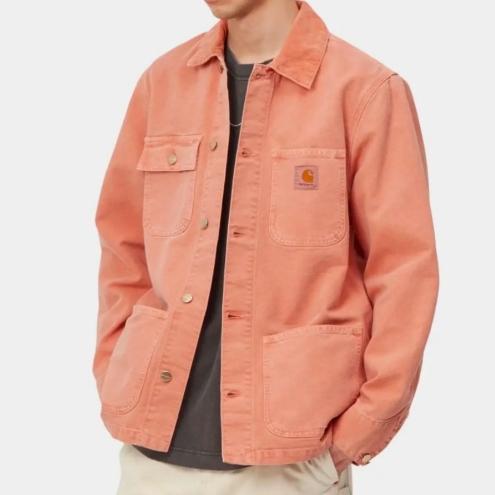 NWT Carhartt WIP Work in Progress Michigan Coat Elba Organic Canvas • Medium